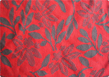 Tessuto rosso leggero dell'abito del tessuto del vestito dal jacquard dall'iarda