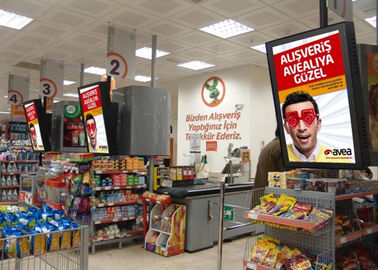 Schermi video digitali LCD al minuto del contrassegno per il centro commerciale ed il supermercato