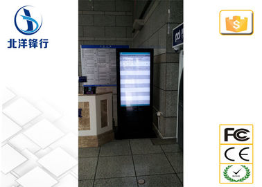 Multimedia mobili all'aperto del chiosco del contrassegno di Digital del totem di Wifi 3G per la metropolitana