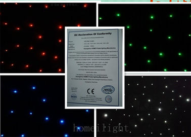 Panno della stella di RGBW Christamas LED con la luce di twinkling, schermo flessibile del LED