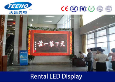 Esposizione di LED locativa dell'affitto di colore pieno P5 per dell'interno, video schermo 50 del LED - 60Hz