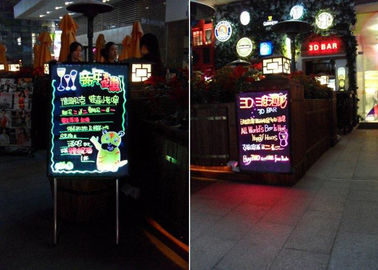 Scrittoio istantaneo LED del menu del negozio con superficie arcylic per la pubblicità dei 60×80cm
