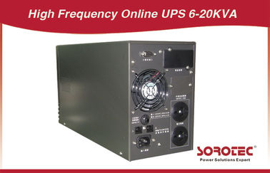 LCD RS232 SNMP singola fase 60 Hz ad alta frequenza UPS on-line 6 - 10kva per Computer, telecomunicazioni