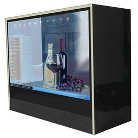 Museo 21,5" chiosco LCD trasparente solo della scatola/touch screen di presentazione del supporto HD
