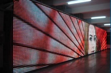 Schermo di visualizzazione all'aperto flessibile del LED della parete divisoria P20 di colore pieno HD LED