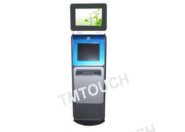 chiosco LCD di Wayfinding del touch screen di IR dell'Doppio-esposizione per la registrazione dell'aeroporto