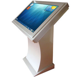 Chiosco del contrassegno di WIFI Digital del computer, chiosco del touch screen di isolato