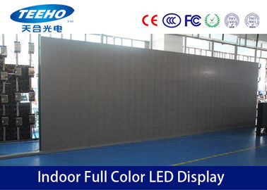 Schermo di visualizzazione di pubblicità dell'interno del LED di colore pieno locativo 1R1G1B P7.62, 1000Hz
