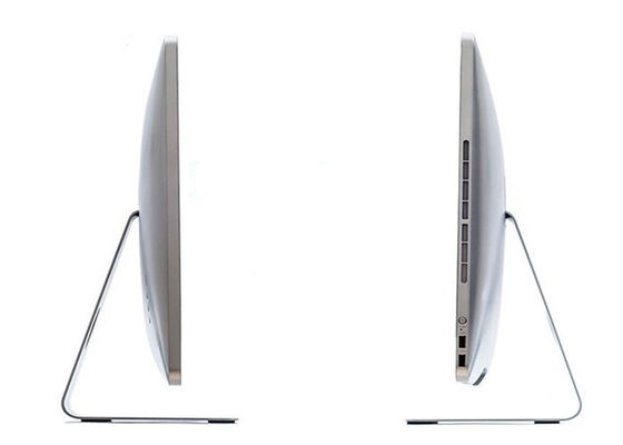 21.5inch computer tutto compreso da tavolino WiFi senza fili ultra esile, macchina fotografica di HD