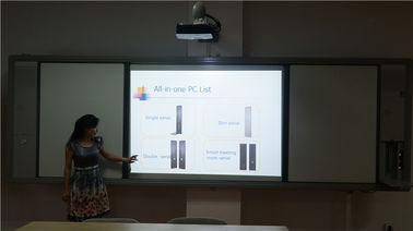 Sistema educativo astuto interattivo di lavagna HDMI di progettazione di tocco bilaterale del dito con la penna